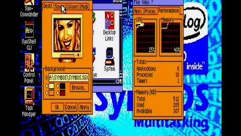 (MSX) Real MSX SymbOS 2.1 setup