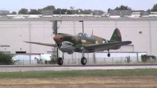 P40 Warhawks Flying at AVG Flying Tigers Reunion Cavanaugh 2014