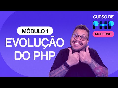 A evolução do PHP - @CursoemVideo  de PHP - Gustavo Guanabara