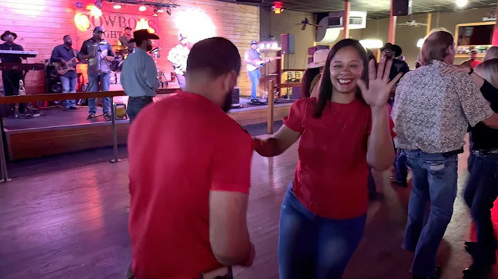 Zydeco Dancing to Rusty Metoyer at Cowboys on 10/2...