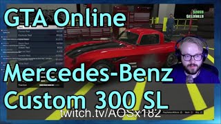 Highlight: GTA Online - Mercedes-Benz 300 SL Gullwing Customization by AOSx182 102 views 3 years ago 8 minutes, 49 seconds
