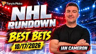 NHL Rundown Best Bets, Saturday 10/17/26