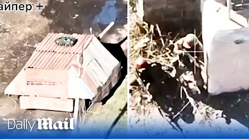 Russia's new 'turtle tank' covered in armour and drone defences leads assault on Krasnohrivka