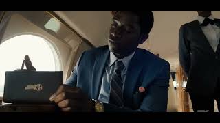 Snowfall Franklin bossed up on private jet ￼