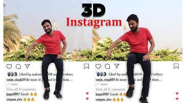 Create 3D Instagram Pop Out Effect | Photoshop Tutorial | 74