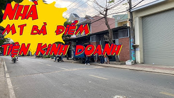 Nhà Mặt Tiền Bà Điểm. Nhà đường Phan Văn Hớn, Hóc Môn. Tiện kinh Doanh buôn bán.