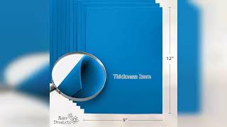Overview: Blue EVA Foam Sheets for Crafts, 9 x 12 Inch, 2mm Thickness, 15 Pack – Ideal for DIY A... screenshot 4