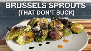 Video thumbnail of "Bacon and Balsamic Brussels Sprouts - You Suck at Cooking (episode 154)"