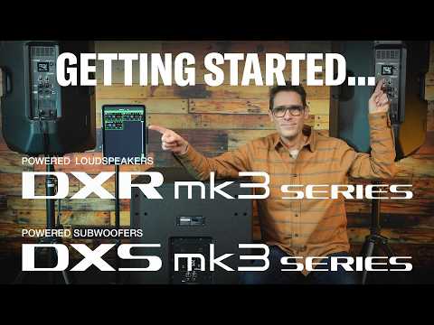 [야마하 Pro-Audio] 파워드 스피커 DXR mk3 & 서브우퍼 DXS mk3 시작하기 | 연결부터 Bluetooth 및 원격 제어까지 완벽 가이드💡
