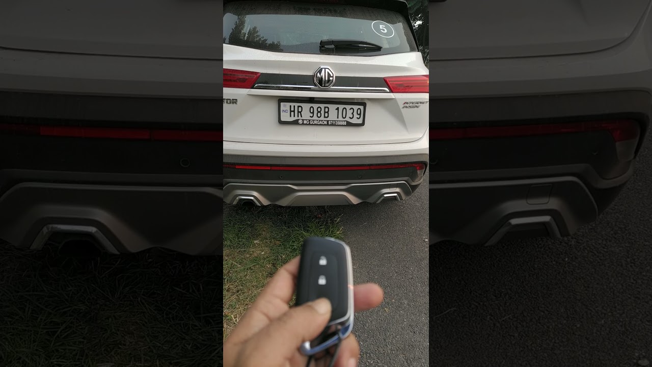 MG Hector Electric Boot Release | 