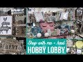 Hobby Lobby - New Spring &amp; Easter Decor - Shop with me &amp; haul