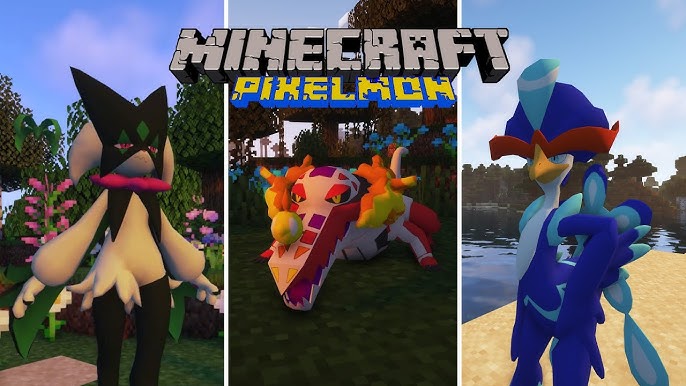 PIXELMON 5.1 UPDATE TRAILER 2 FIRST REACTION! SHAYMIN IS HERE! NEW  FEATURES! 