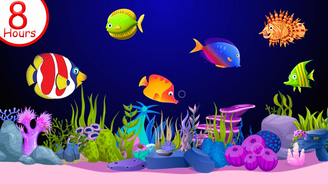 Bedtime Lullabies and Calming Undersea Animation ♫ Baby Lullaby #185