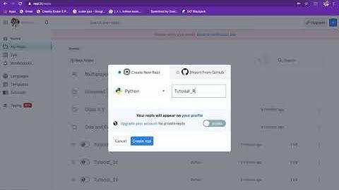 Tutorial 1: How to use Repl it