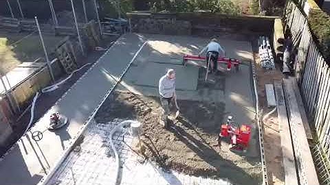 Roya Screed Robot R and L Model in Combination by DeVloerenmakers