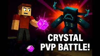 CRYSTAL PvP vs WARDEN – Minecraft’s Most Explosive Fight!