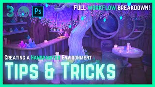 Creating Handpainted Textures for 3D Environments - Tips & Tricks