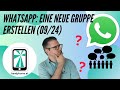 WhatsApp: Eine neue Gruppe erstellen!