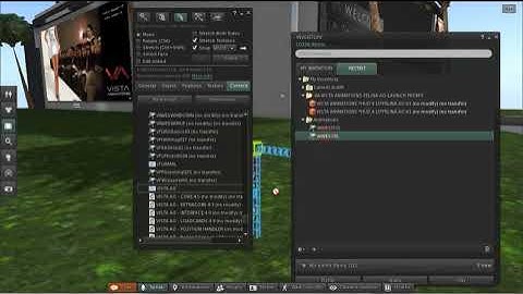 VISTA ANIMATIONS How to add new animation into the VA AO HUD (Second Life)