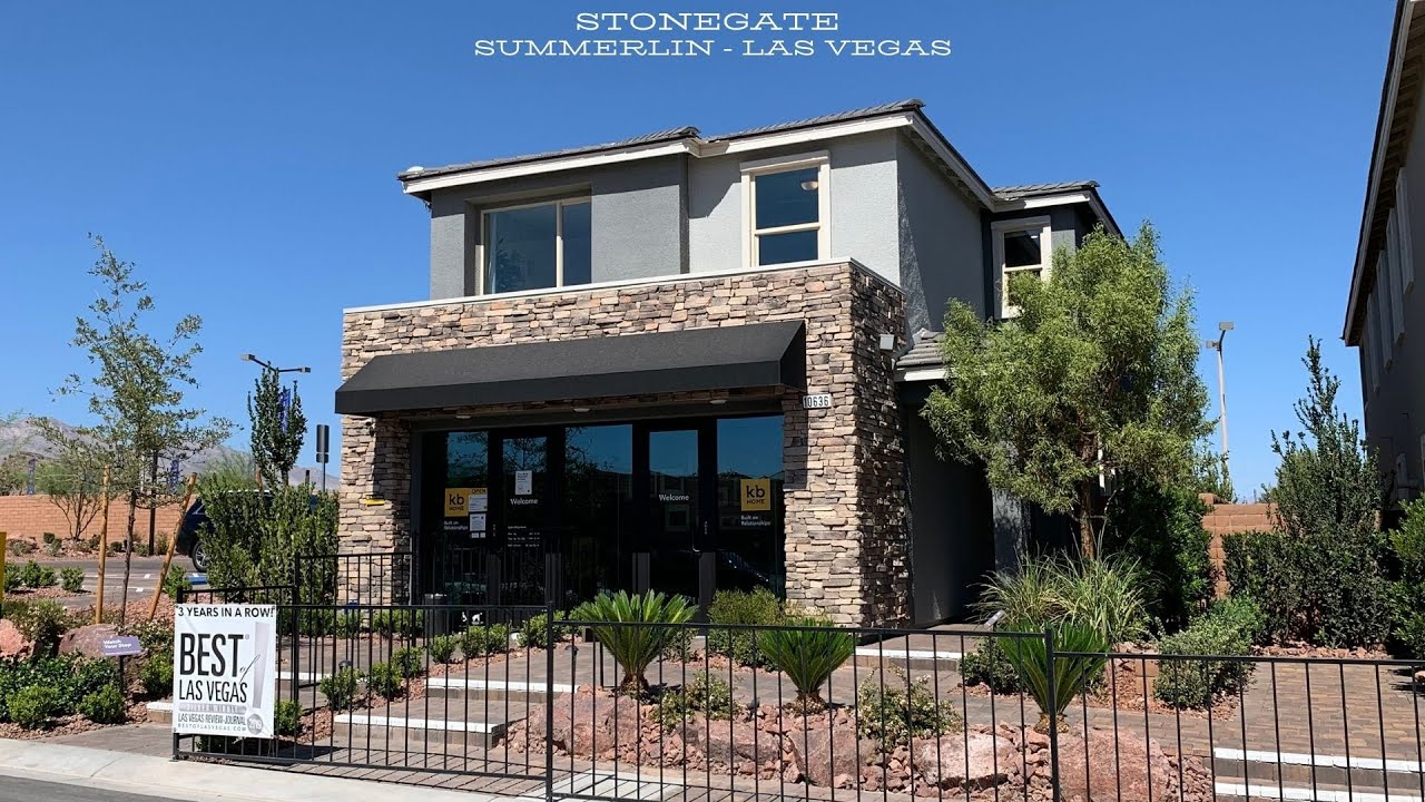 New Homes For Sale Summerlin Stonegate Las Vegas Home Tour 2020