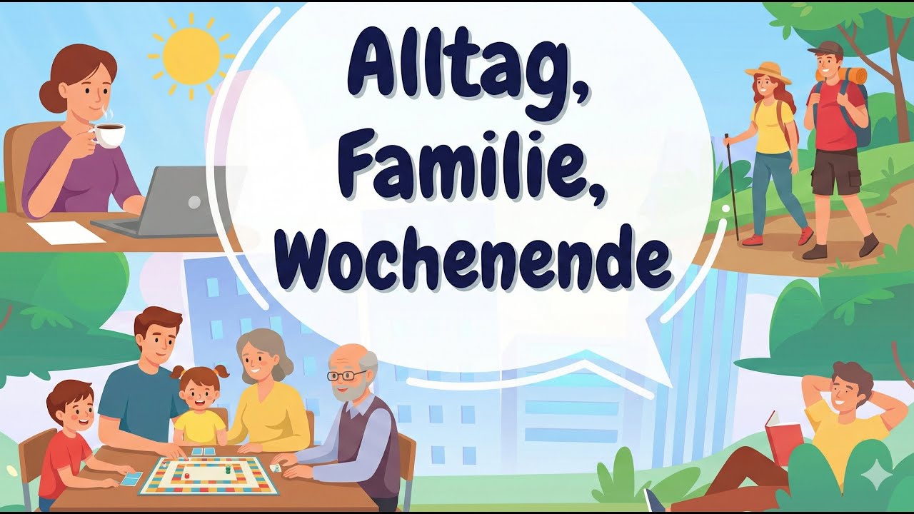 German Learning Podcast for Beginners (A2/b1) | Hobbies and Weekend Plans | Slow German