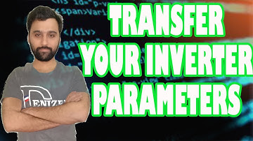 How to transfer parameters from inverter to keypad | Lenze 9300