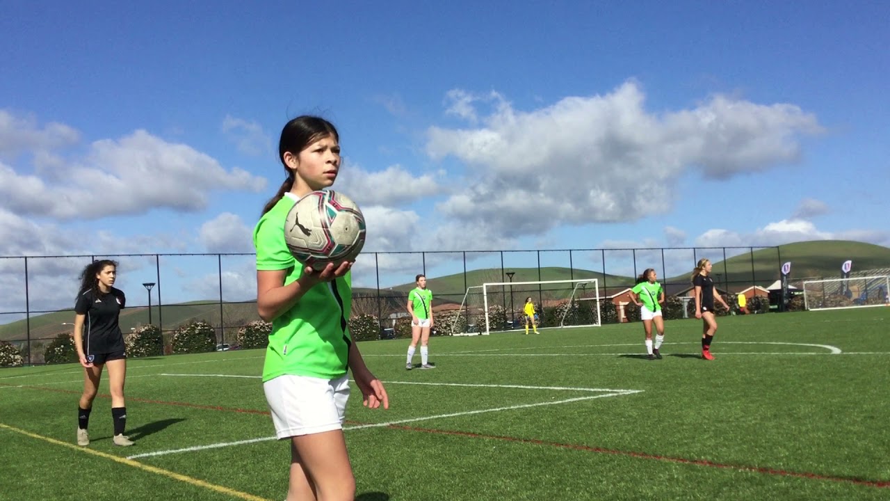 West Coast Soccer Club 06 vs Bay Area FC 06 YouTube