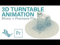 HOW TO: 3D Turnstyle Animation Render in RHINO + Premiere Pro for Architectural Models