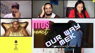 กลางทาง (Our Way) Ost.ขั้วฟ้าของผม | Sky In Your Heart - Mek Jirakit | REACTION with Friends
