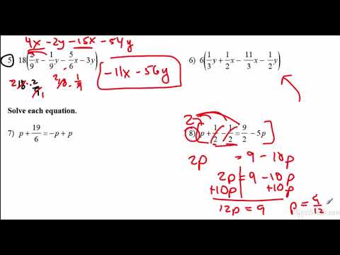 Traditional Algebra 2 – Unit 1 Review - YouTube