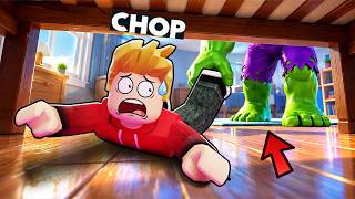 ROBLOX CHOP AND FROSTY PLAY THE [UPDATE!] SURVIVE THE HULK 😱