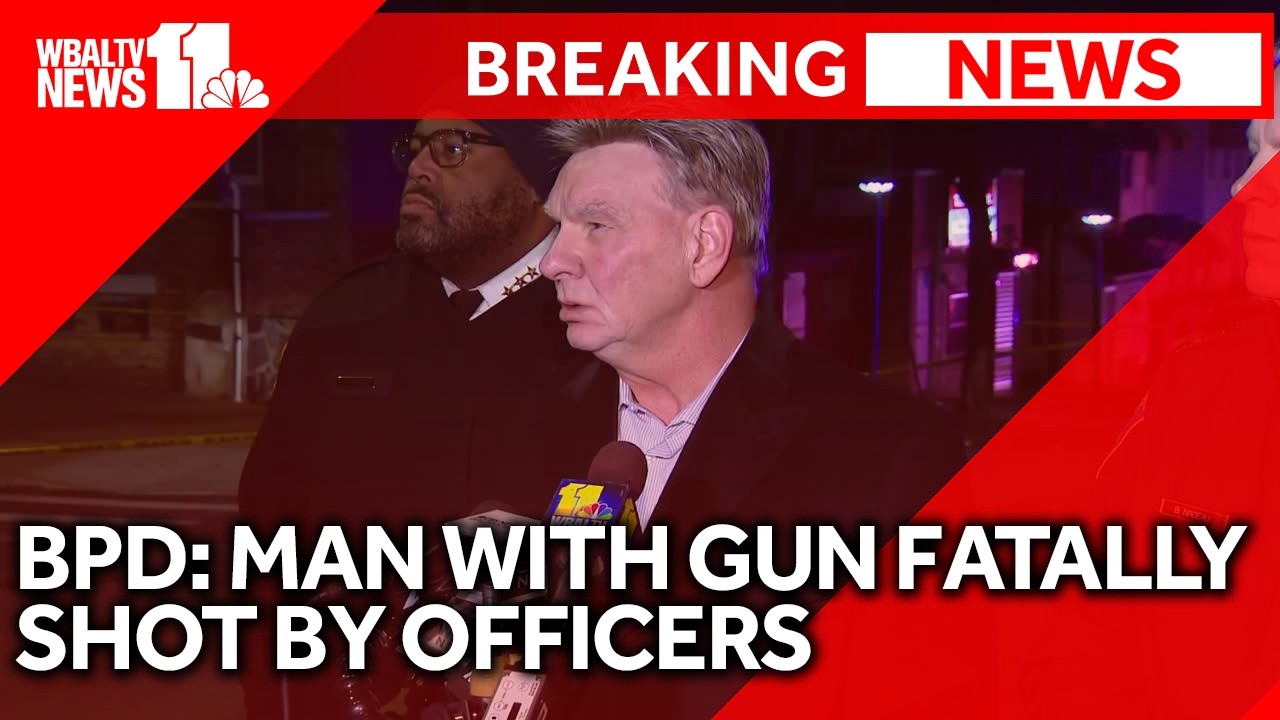 BPD: Officers shoot, kill man who ran from officers, displayed gun