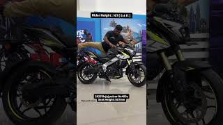 2025 Seat Height Comparison Bajaj Pulsar Ns400z
