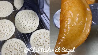 ✨عجينة القطايف الاصلية و أسرار طريقة تحضيرها مع الشيف نادر?‍? Original  Atayef Recipe Chef Nader