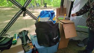 Dodge County Ledge Park Campsite  "J" Tour