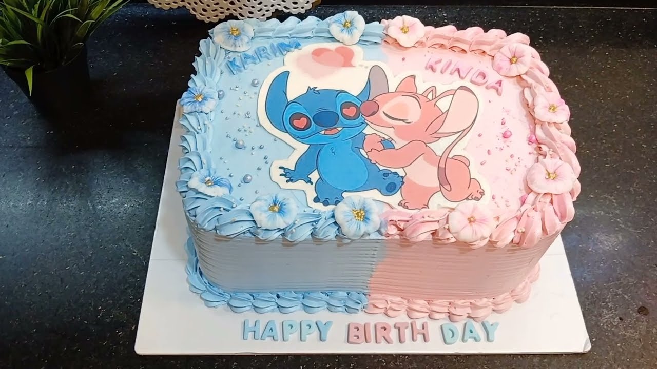 تورته كريمه مستطيله واستخدام الشوجر شيت كورس كامل مجاني