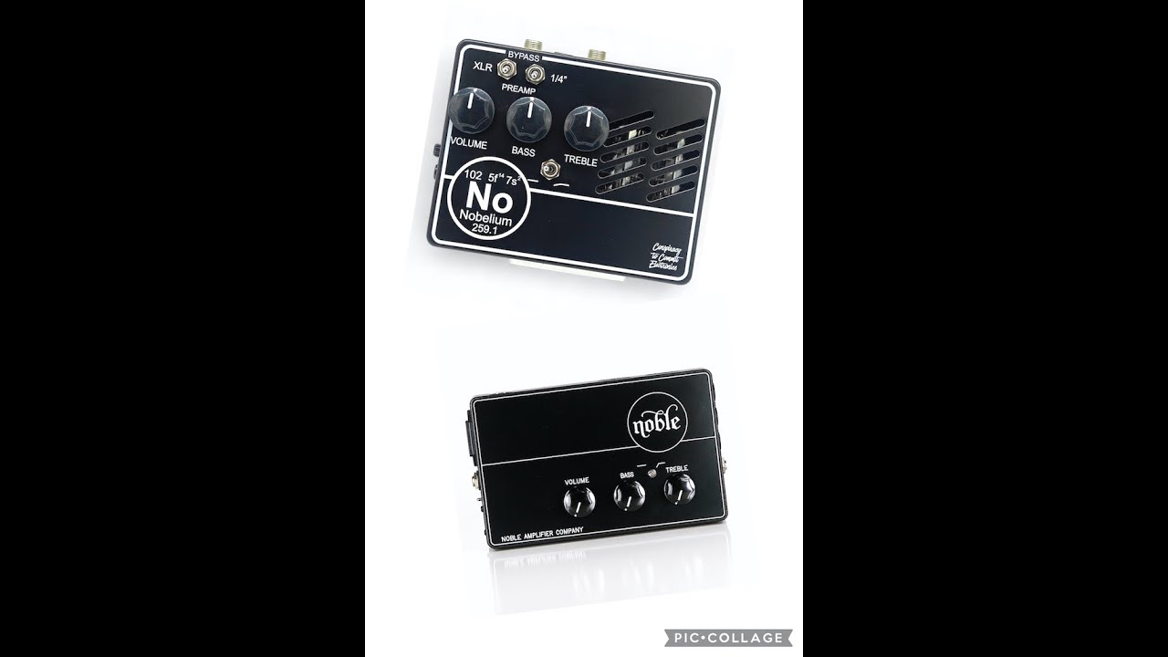 This is a $450 version of the Noble DI. And it sounds great. - YouTube