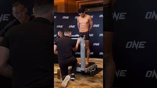 Jo Nattawut makes weight for Tawanchai title fight at ONE 167 #onechampionship