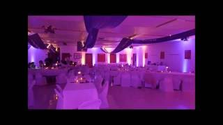 Billings Park Community Center wedding lighting by Duluth Event Lighting Billings Park Community Center wedding lighting by Duluth Event Lighting