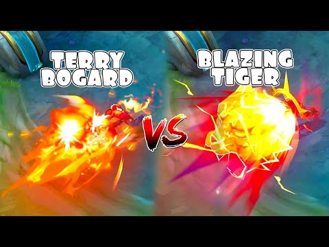 Paquito Terry Bogard KOF VS Blazing Tiger Collector Skin Comparison  @a2zei