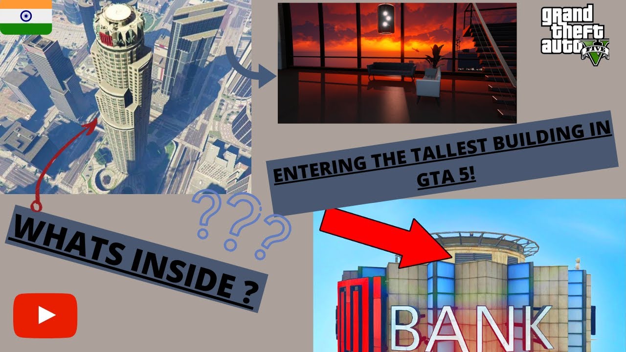 Whats Inside The Tallest Building Of Gta V Entering The Tallest