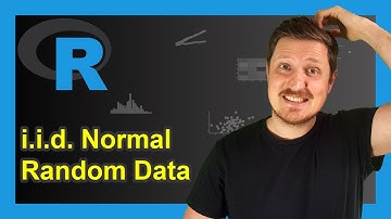 Generate Matrix with i.i.d. Normal Random Variables in R (2 Examples) | matrix() & rnorm() Functions