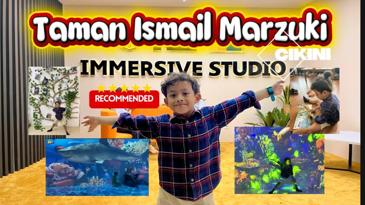 Dunia Digital di Studio Immersive Taman Ismail Marzuki ! Perpustakaannya Juga Super Estetik!