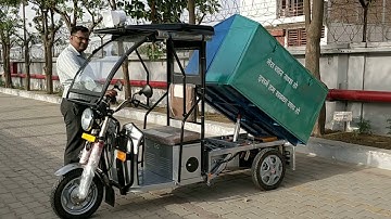 GREENCART TIPPER GARBAGE CONTAINER (AUTOMATIC HYDRAULIC)