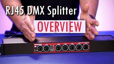 DMX Splitter RJ45 RDM Swisson XSR