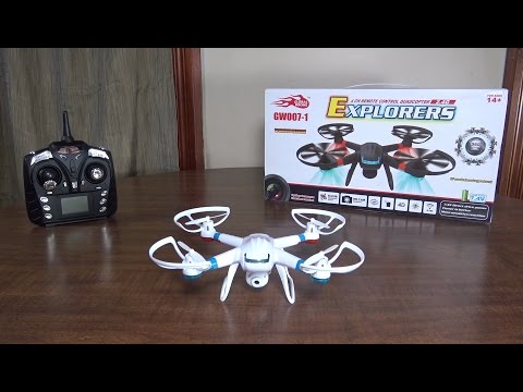 Global Drone - GW007-1 - Review and Flight