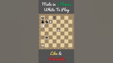 Intermediate Chess puzzles #chesspuzzle #chesstactics #chessstrategy
