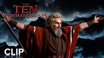 THE TEN COMMANDMENTS | "Parting the Red Sea" Clip | Paramount Movies