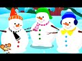 Five Little Snowmen, Nursery Rhymes for Kids by Monkey Rhymes