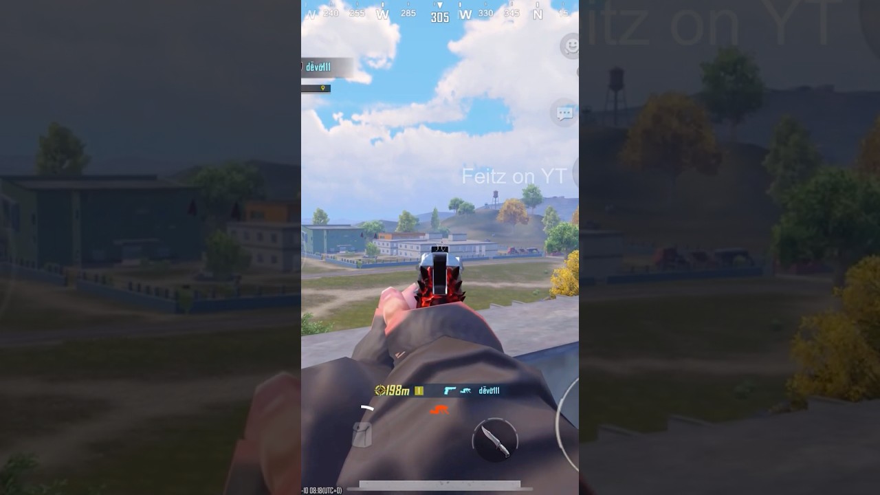 200m with Pistol 😳